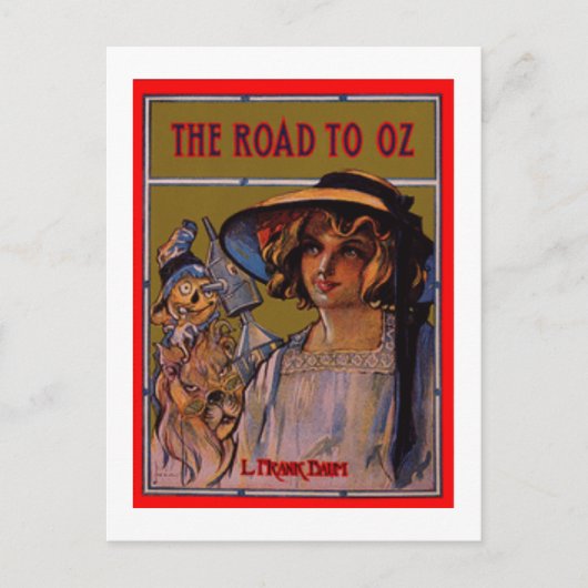 Der Weg nach Oz Postkarte (Vorderseite)