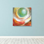 Der Weg nach Sazi Runi durch Ramona Walach Leinwanddruck (Insitu (Holzboden))