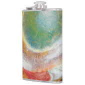 "Der Weg nach Sazi Runi" Vinyl Wrapped Flask Flachmann (Links)