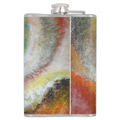 "Der Weg nach Sazi Runi" Vinyl Wrapped Flask Flachmann (Rückseite)