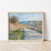Der Weg nach Vétheuil | Claude Monet Poster