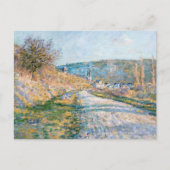 Der Weg nach Vétheuil | Claude Monet Postkarte (Vorderseite)