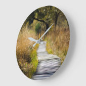 Der Weg nach vorn auf dem Waldweg Große Wanduhr (Winkel)