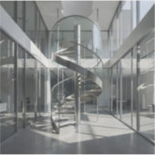 Der Weg nach vorn – Forward Motion Art Square Aufkleber (Vorderseite)