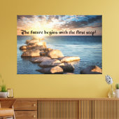 Der Weg nach vorn Leinwanddruck (Insitu (Wohnzimmer))