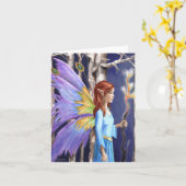 Der Weg - Notecard Karte (Gelbe Blume)