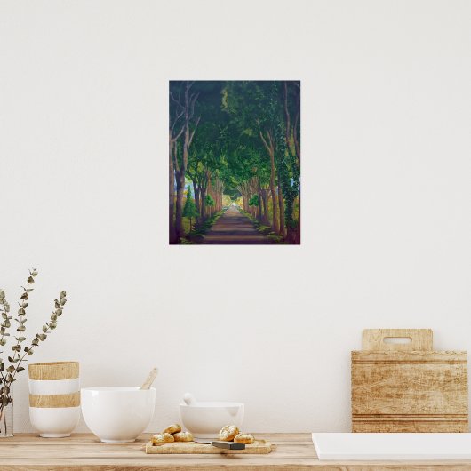 Der Weg Poster (Küche)