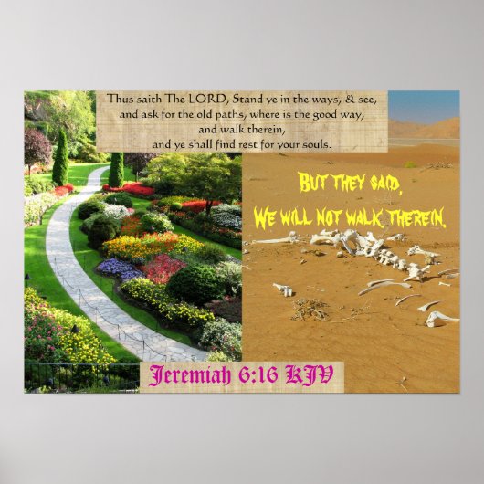 Der Weg. Poster (Vorne)