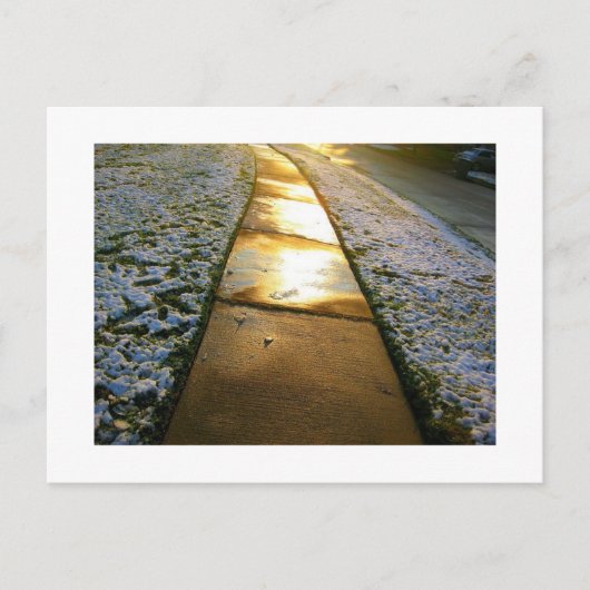 Der Weg Postkarte (Vorderseite)