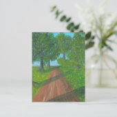 Der Weg Postkarte (Stehend Vorderseite)