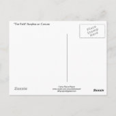 Der Weg Postkarte (Rückseite)