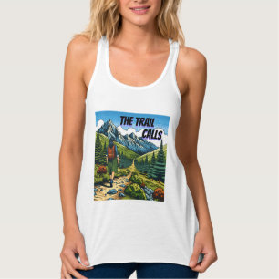 Der Weg ruft Frauen Wandern Tank Top