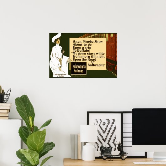 Der Weg von Anthrazit 1903 Poster (Heimbüro)