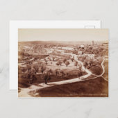 Der Weg von Jerusalem nach Bethlehem  Postkarte (Vorne/Hinten)