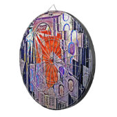 Der Weg von morgen heute: Kunst der Zukunft Dartscheibe (Vorderseite rechts)