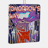 Der Weg von morgen heute: Kunst der Zukunft Keramikornament (Rechts)