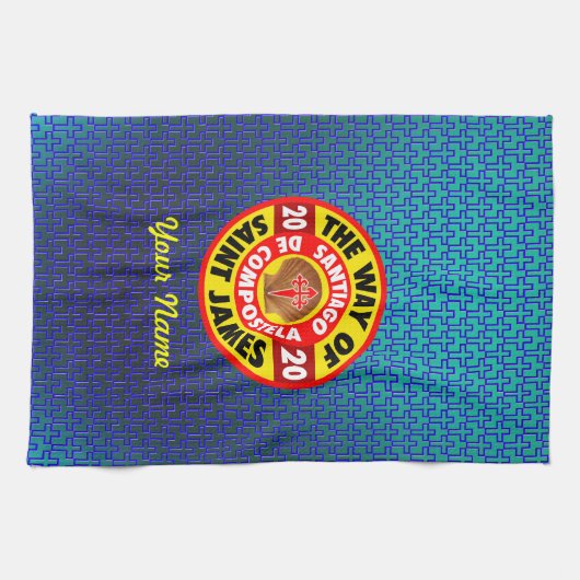 Der Weg von Saint James 2020 Geschirrtuch (Horizontal)