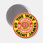 Der Weg von St. James Magnet (Vorderseite/Rückseite)