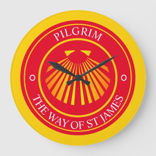 Der Weg von St. James Pilgrims Große Uhr (Vorderseite)