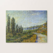 Der Weg von Vetheuil Monet Schöne Kunst Puzzle (Horizontal)