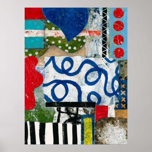 Der Weg vor der Postermauer Poster (Vorne)