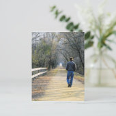 Der Weg vor der Postkarte (Stehend Vorderseite)