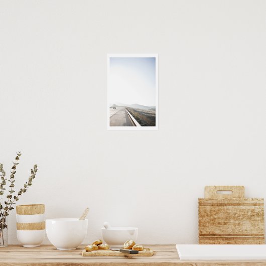 Der Weg vor uns Poster (Küche)