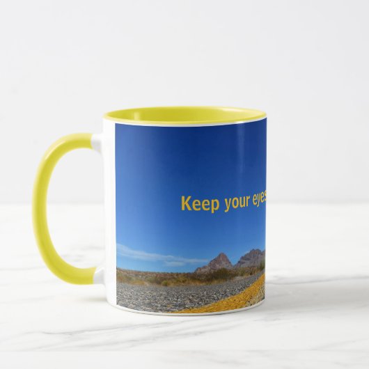 Der Weg Voraus Tasse (Links)