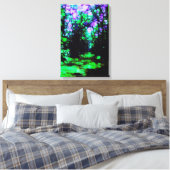 Der Weg wird durch das Licht des Mondes offenbart Leinwanddruck (Insitu (Schlafzimmer))