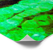 Der Weg wird durch das Licht des Mondes offenbart Poster (Ecke)