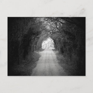 Der Weg zu einem neuen Tag Postkarte