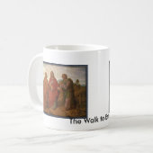Der Weg zu Emmaus Kaffeetasse (Vorderseite Links)
