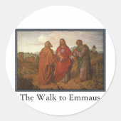 Der Weg zu Emmaus Stickers (Vorderseite)