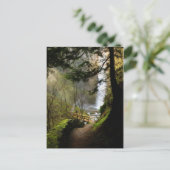 Der Weg zu Latourell fällt mit der Postkarte (Stehend Vorderseite)