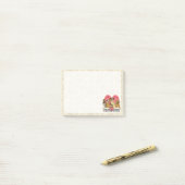 Der Weg zu meinem Hundetiefdruck Post-it Klebezettel (Auf Schreibtisch)