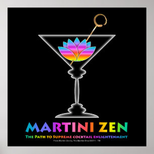 Der Weg zum Cocktail Erleuchtung Poster, Prints Poster