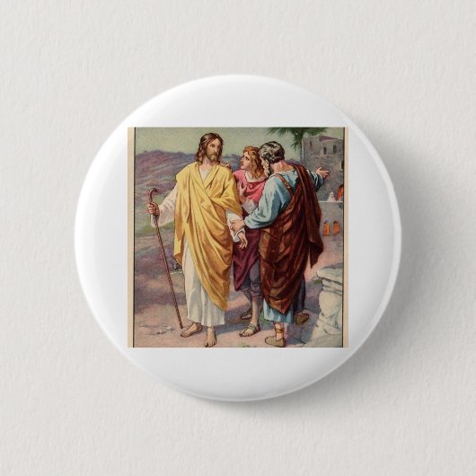 Der Weg zum emmaus Button (Vorderseite)