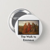 Der Weg zum Emmaus Button-Knopf Button (Vorne & Hinten)