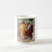 Der Weg zum emmaus Kaffeetasse (Mittel)
