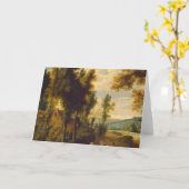 Der Weg zum Emmaus mit Christus Karte (Gelbe Blume)