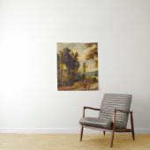 Der Weg zum Emmaus mit Christus Wandteppich (Beispiel)