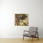 Der Weg zum Emmaus mit Christus Wandteppich (Beispiel (Horizontal))