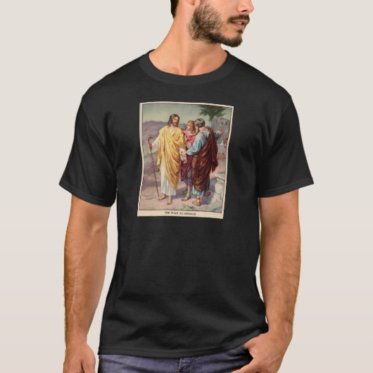 Der Weg zum emmaus T-Shirt (Vorderseite)