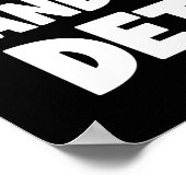 Der Weg zum Erfolg ist im Bau, lustig Poster (Ecke)