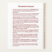 Der Weg zum Erfolg Planer (Rückseite)