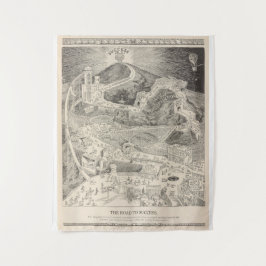 Der Weg zum Erfolg Wandteppich