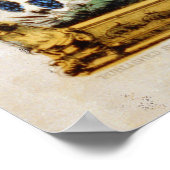 Der Weg zum Heiligen Kreuz Poster (Ecke)