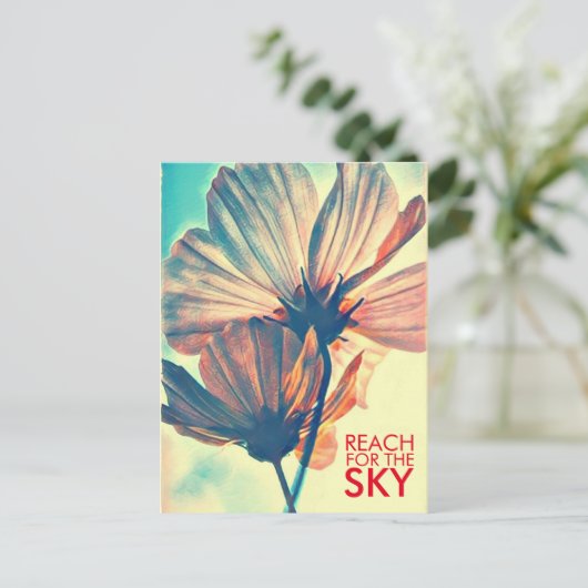 Der Weg zum Himmel Postkarte (Stehend Vorderseite)