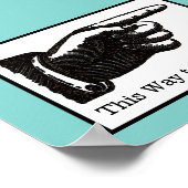 Der Weg zum Kongress Poster (Ecke)