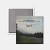 Der Weg zum Leben Magnet (Vorderseite/Rückseite)